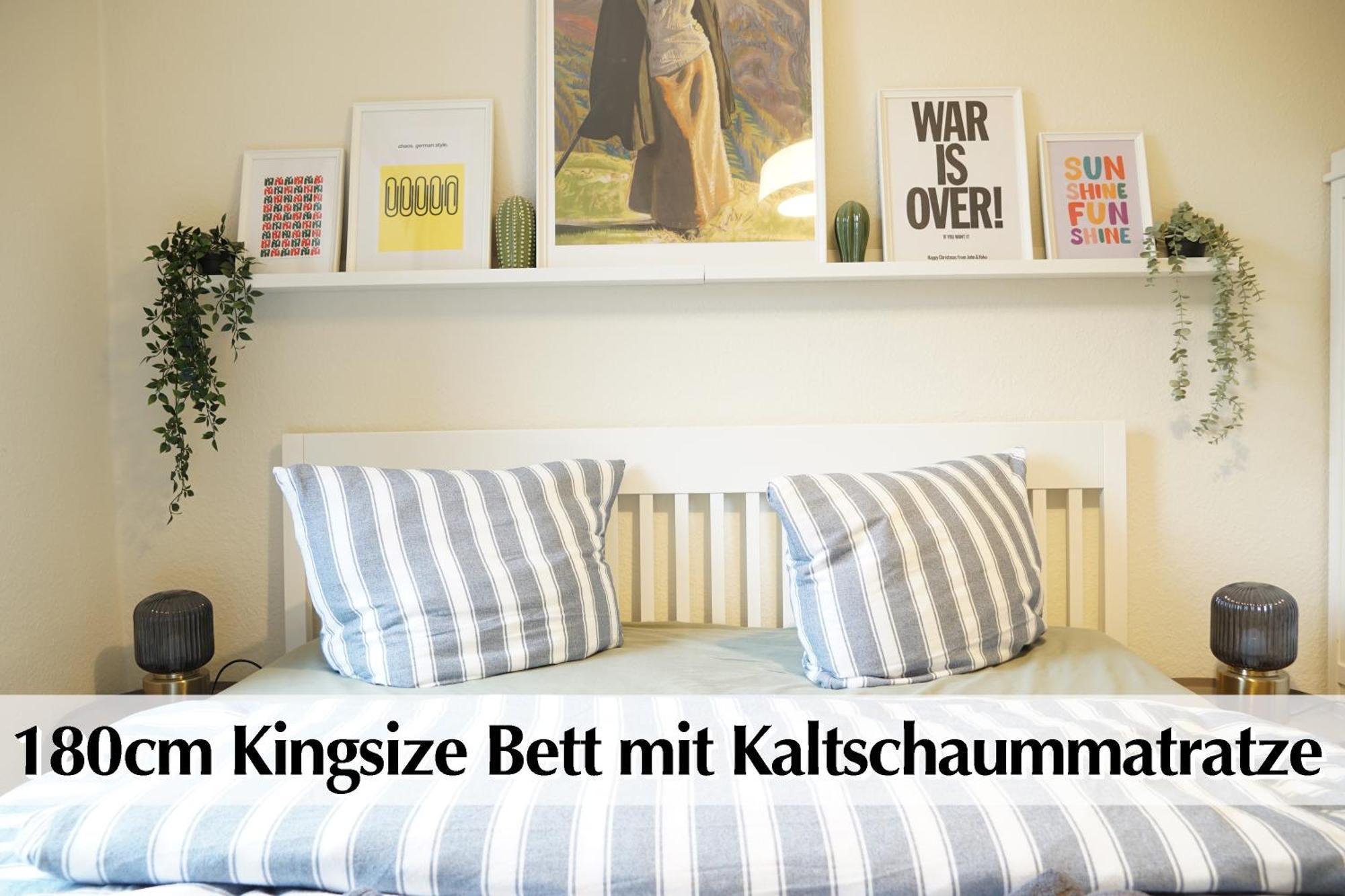 Grossraum-Apartments Mit 2Sz, Wz, Kueche, Smart-Tv, Parken, Etc Erfurt Room photo